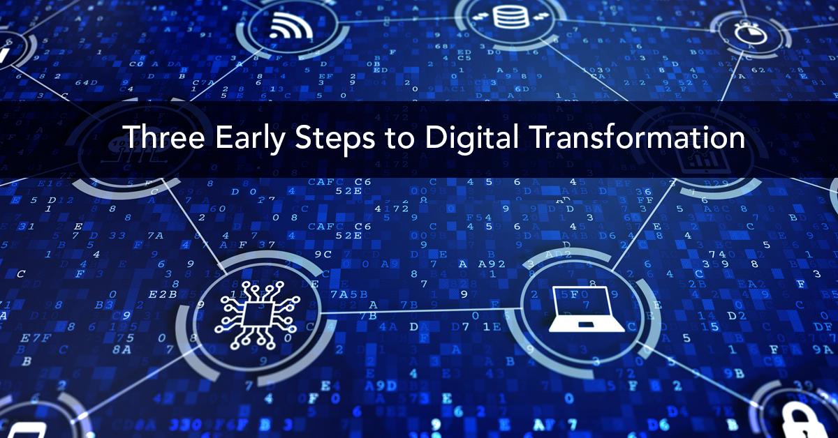 3 steps digital transformation