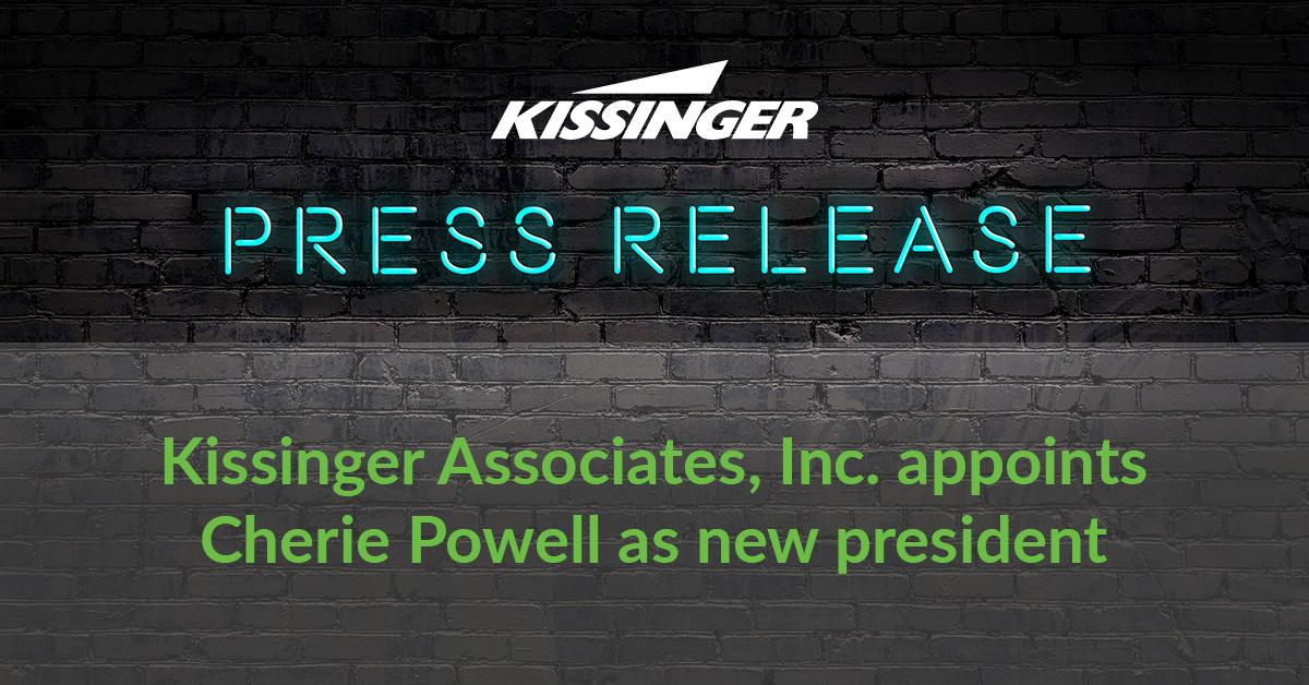 Kissinger Associates, Inc. appoints Cherie Powell as new president