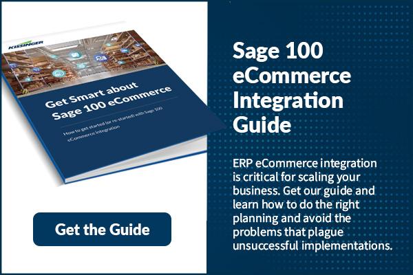 Sage 100 eCommerce Integration Guide
