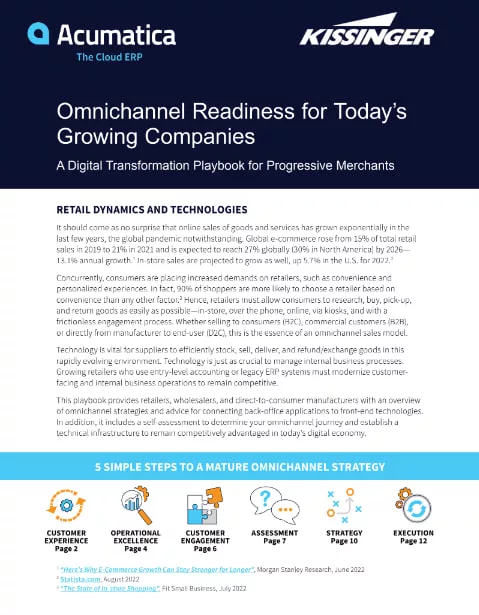 Get Ready for Omnichannel Greatness Whitepaper